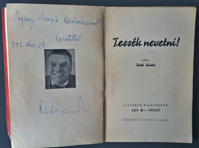 Radó Sándor könyve (1942)